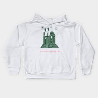 Roaming Hearts, Wandering Souls. Kids Hoodie